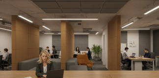 Open-Plan Aesthetics, Private Office Acoustics: Getting the Best of Both Worlds Office Acoustics